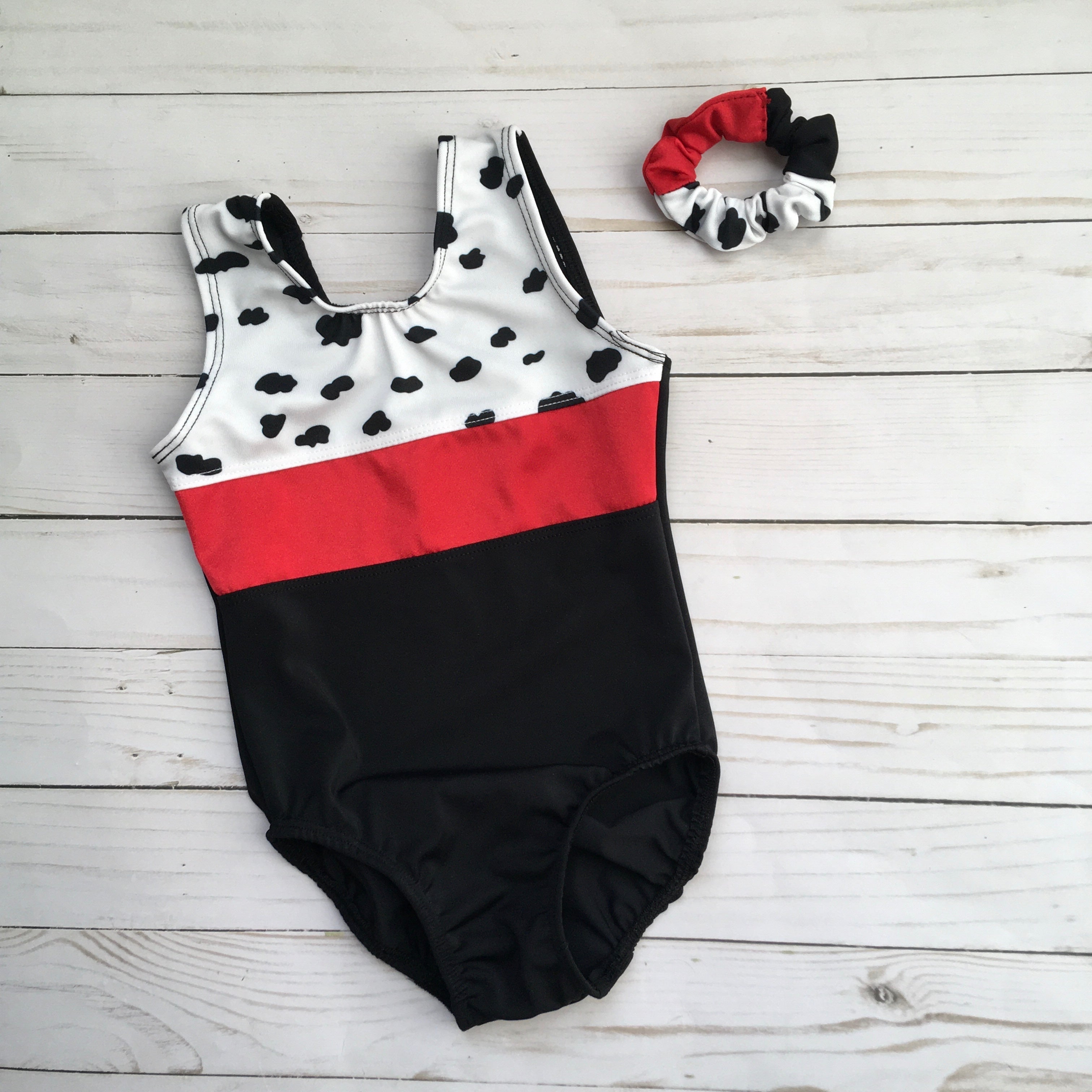 Preschool Girls Gymnastics Leotard and Short Sets A