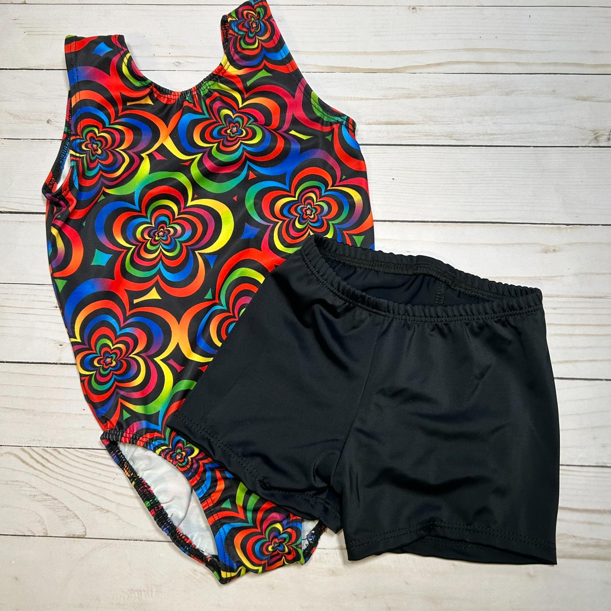Girls 5/6 Gymnastics LEOTARD SETS A Ready to Ship