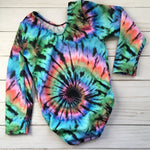 Load image into Gallery viewer, Lil&#39; Bitty Long Sleeve Leotard and Short Sets TIE DYE
