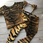 Load image into Gallery viewer, Costume TIGER Shirt Pants Kids Halloween Dress Up
