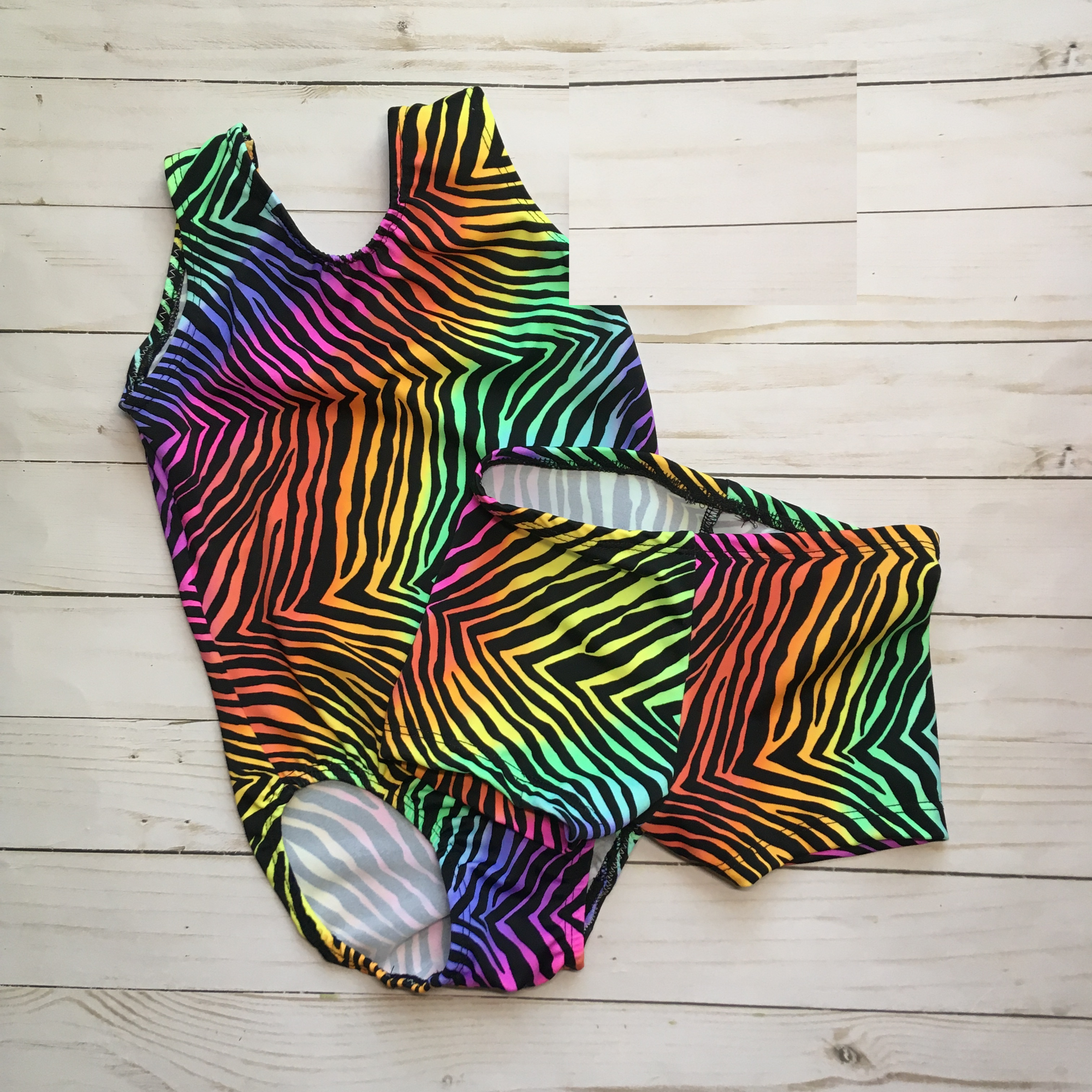 Lil' Bitty Preschool Gymnastics Leotard & Short Sets