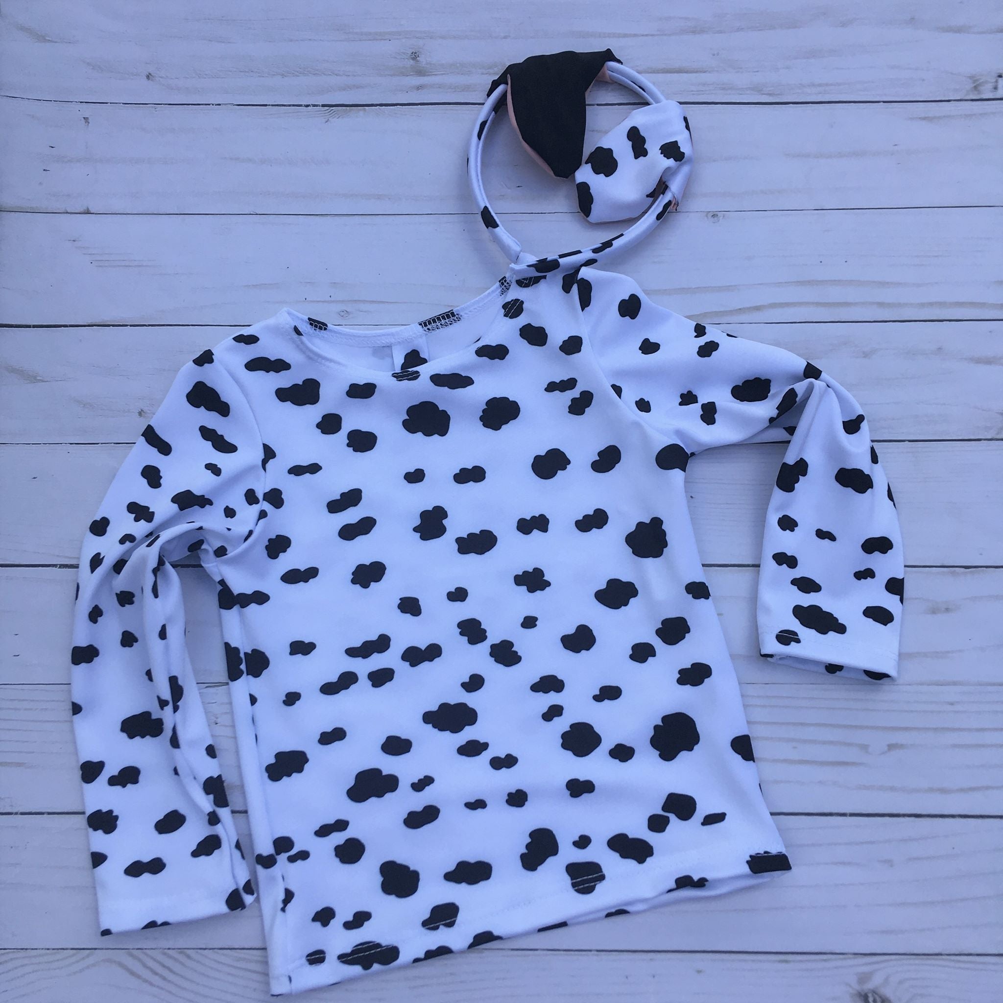 Costume DALMATIAN Shirt Pants Kids Halloween Dress Up