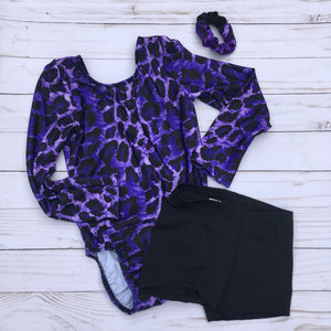 Lil' Bitty Long Sleeve Leotard and Short Sets Fall Collection