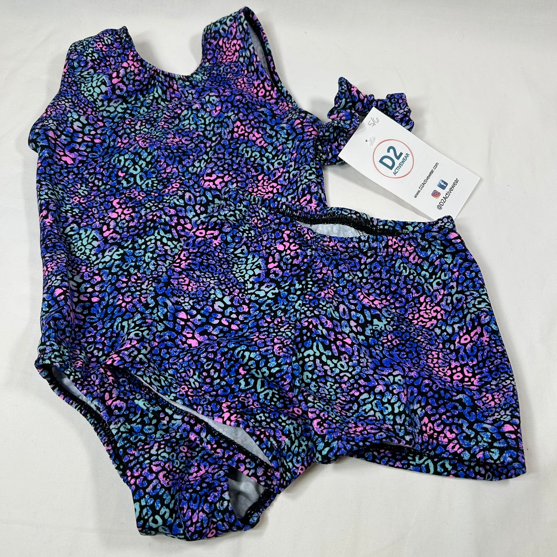 Girls 5/6 Gymnastics LEOTARD SETS A Ready to Ship