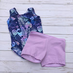 Load image into Gallery viewer, Girls 6X/7 Gymnastics LEOTARD SETS A Ready to Ship
