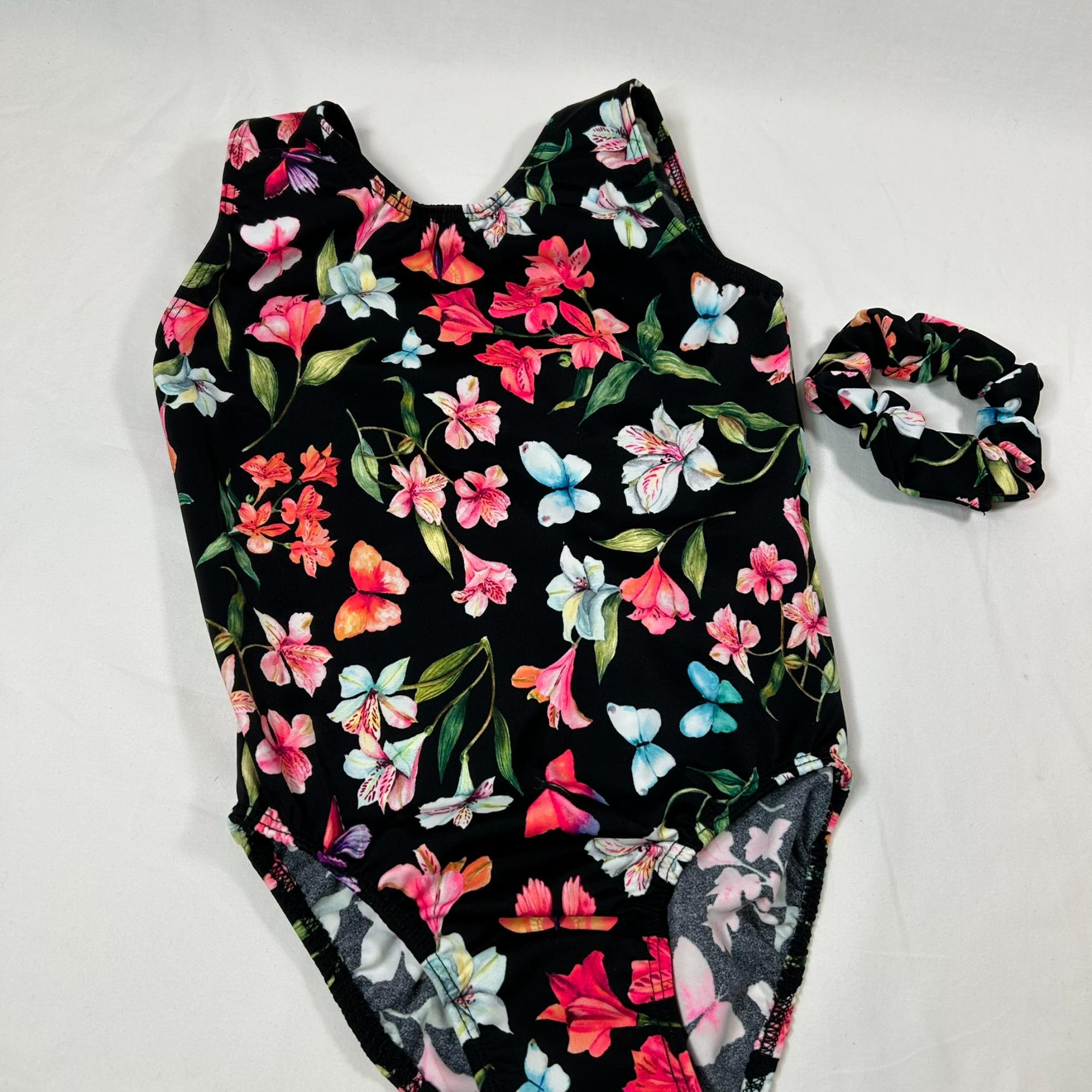 Preschool Girls Gymnastics Leotard and Short Sets A