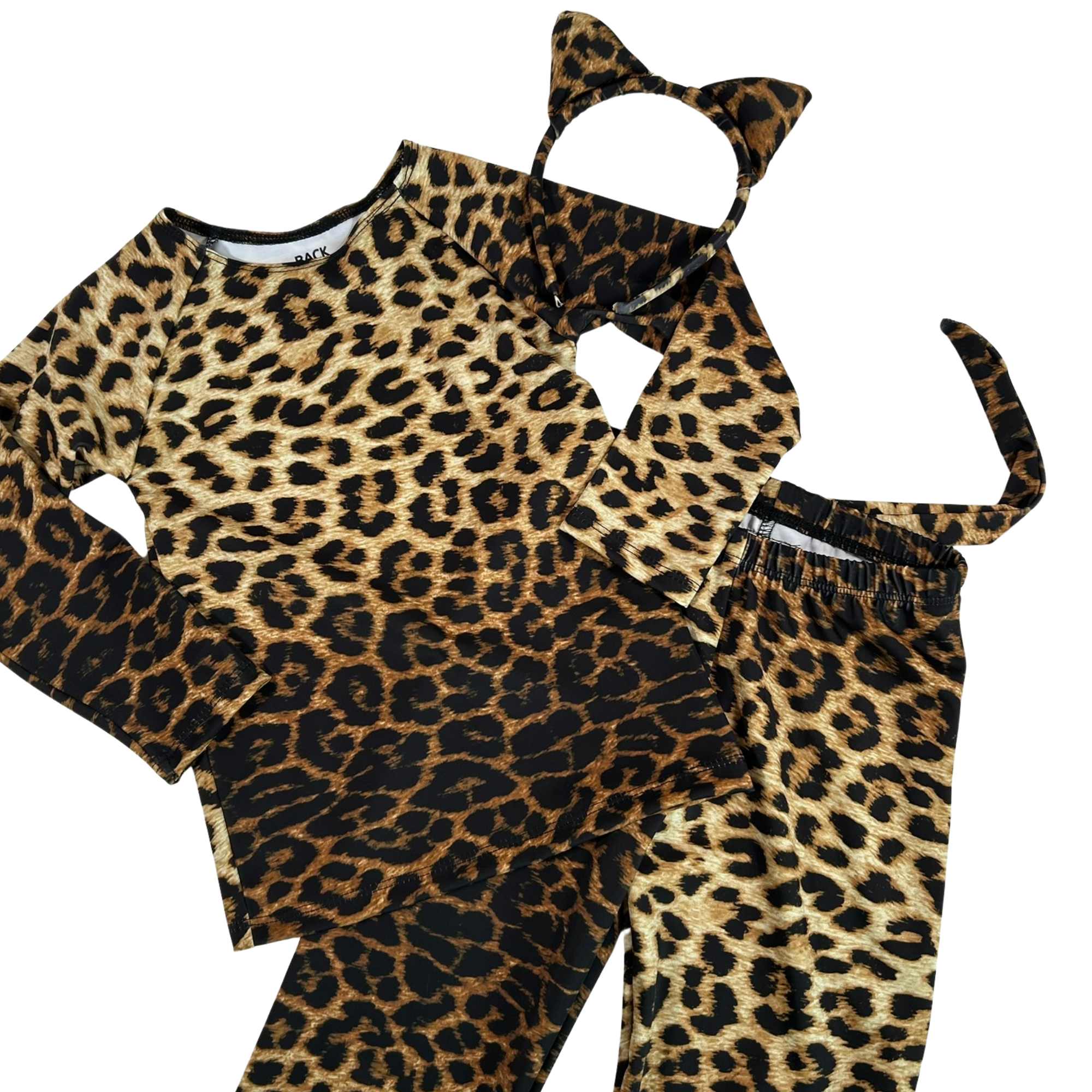 Costume LEOPARD Shirt Pants Kids Halloween Dress Up