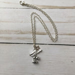 Load image into Gallery viewer, Gymnast Stag Handstand &amp; Star Necklace
